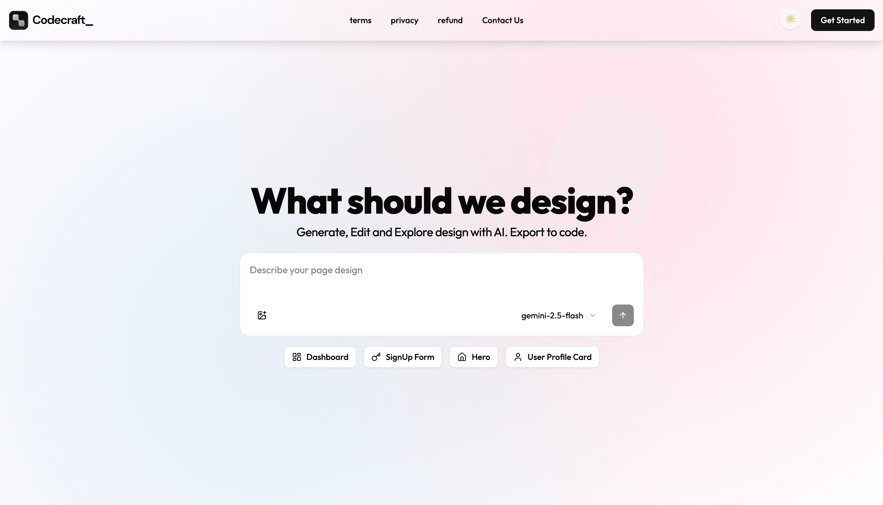 Image of project CodeCraft